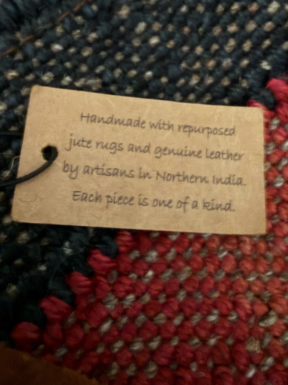 Baizaar Medium Crossbody Jute Bag - Picture 13 of 14